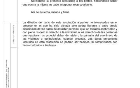 13-12-22.- AUTO notif el 15-12 se DECLARA LA NULIDAD PARCIAL actuaciones desde el dictado del auto del 19-12-17