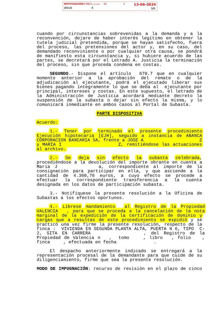 11-06-24.- DECRETO notif el 12-06 se acuerda tenerpor terminado procedimiento, remitiendose actuaciones al archivo