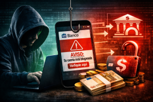 Aumentan los casos de phishing y transferencias bancarias no autorizadas en España: así operan los ciberdelincuentes