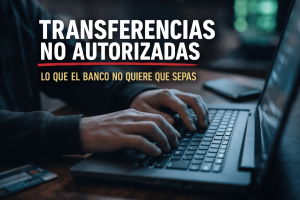 Transferencias no autorizadas: lo que el banco no quiere que sepas
